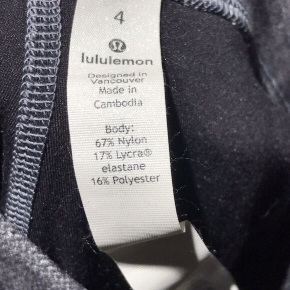 Lululemon Align Legging Women 4 Gray Pant Pull on @H4 - Picture 5 of 7